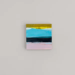 Mini Beach Lines 2 (£150) <br><span class="prod-category">Beach Lines Collection</span><br><span class="prod-size">13cm x 13cm oil on gesso</span>