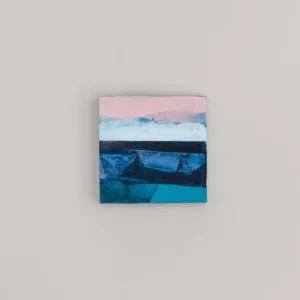 Mini Beach Lines 4 (£150) <br><span class="prod-category">Beach Lines Collection</span><br><span class="prod-size">13cm x 13cm oil on gesso</span>