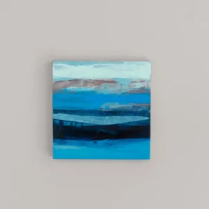 Mini Beach Lines 3 (£150) <br><span class="prod-category">Beach Lines Collection</span><br><span class="prod-size">13cm x 13cm oil on gesso</span>