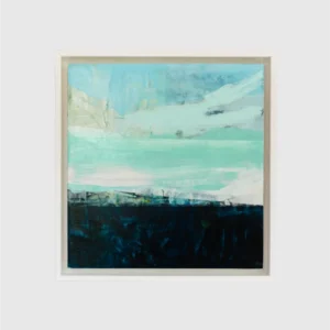 Air and Water (£300)<br><span class="prod-category">Beach Lines Collection</span><br><span class="prod-size">34.5cm x 34.5cm oil on gesso</span>