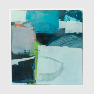 Close my Eyes to the Wind (£950)<br><span class="prod-category">Beach Lines Collection</span><br><span class="prod-size">63cm x 63cm oil on gesso</span>