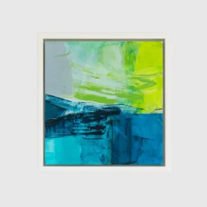 Holding hands (£450)<br><span class="prod-category">Beach Lines Collection</span><br><span class="prod-size">35cm x 35cm oil on gesso</span>