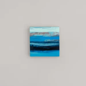 Mini Beach Lines 3 (£150) <br><span class="prod-category">Beach Lines Collection</span><br><span class="prod-size">13cm x 13cm oil on gesso</span>